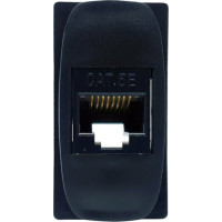 Modulo Alumbra Gracia 1 Tomada Rj45 Preto 85363