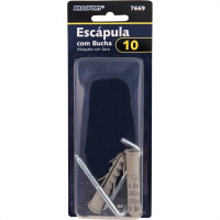 Cartela Escapula Com Bucha Brasfort 10 Cartela Com 02 Pecas 7669