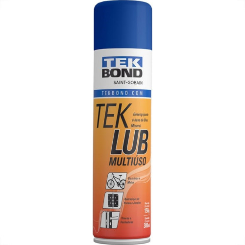 Oleo Lubrificante Tekbond 300Ml150G Spray 