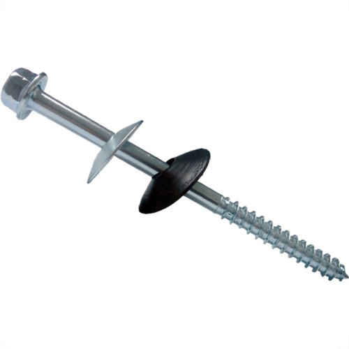 Parafuso Telha Jomarca 110Mm Completo ''Pvc+Chapa'' 5/16 % 33788/28750 - 1 Cento