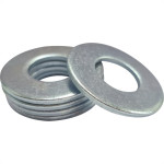 Arruela Lisa Zincada Lgsteel   1''1/4'' 1Kg +-21Pecas 
