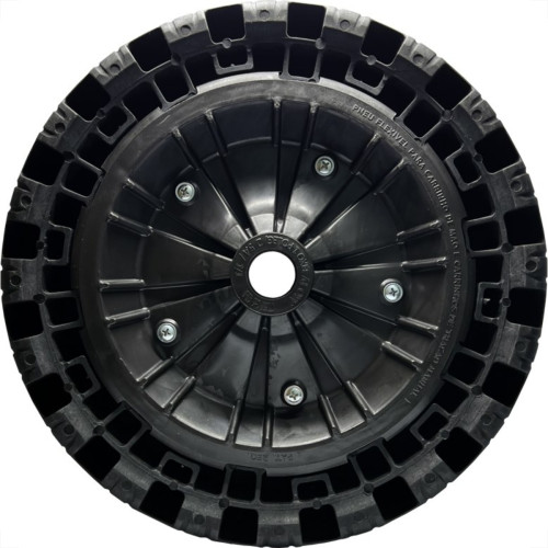 Roda 3,20X8 Pneu Macico Pro Flexborder ''Eixo Universal'' 100650