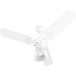 Ventilador Teto Ventidelta New Ligth 3 Pas Branco 220V 38-3252