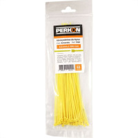 Abracadeira Nylon Perkon Amarela 25X200 50 Pecas 1362