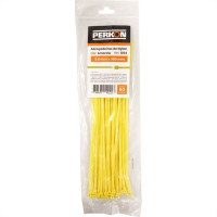 Abracadeira Nylon Perkon Amarela 35X300 50 Pecas 1364