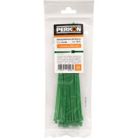 Abracadeira Nylon Perkon Verde 25X200 50 Pecas 1370