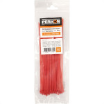 Abracadeira Nylon Perkon Vermelha 25X200 50 Pecas 1374