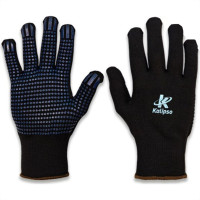 Luva Helanca Kalipso Com Pigmento Preto  - Kit C/12 