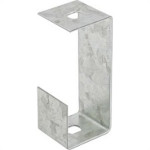Gancho Curto Para Perfilado Com Reforco Perfil Lider 38X38 
