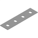 Tala Lisa 4 Furos Para Perfilado Perfil Lider 2444Pz