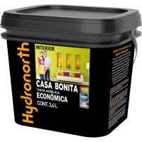 Tinta Hydronorth Casa Bonita Acrilica Economica Fosco 3,6L Verde Asiatico  Tinta Hydronorth Casa Bonita Acrilica Economica Fosco 3,6L Verde Asiatico