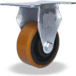 Rodizio Para Carrinho Colson Ferro Base Fixa Sem Trava 75Mm 