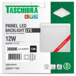 Plaf.Led Tasch.Lys Ext.Qd.12W 3000K 17Cm