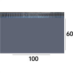 Envelope De Segurança Embalabox Preto 100X60Cm Com 100 Pecas .0022