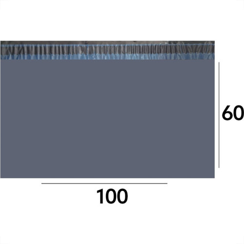 Envelope De Segurança Embalabox Preto 100X60Cm Com 100 Pecas .0022