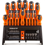 Chave Fenda/Phillps/Soquete/Bits Robust Com 39 Pecas 