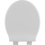 Assento Sanitario Astra ''Soft Colse'' Oval Branco Tov2/Sc*Br1