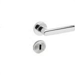 Fechadura Lafonte 880 Interna Roseta Inox Polido Redonda 55Mm -0