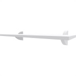 Prateleira Multiivisao Suporte Clip 25X 80 Branca Clip-2580-Ff-Br