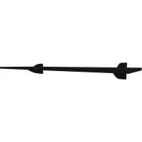 Prateleira Multiivisao Suporte Clip 25X 80 Preta Clip-2580-Ff-Pr