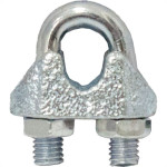 Clips Perkon Cabo Aco Leve  1/4'' 1391 - Kit C/50