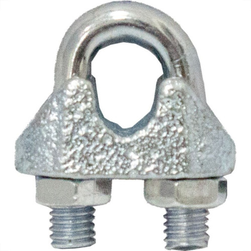 Clips Perkon Cabo Aco Leve  1/4'' 1391 - Kit C/50