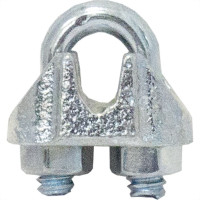 Clips Perkon Cabo Aco Pesado  1/8'' 1399 - Kit C/50