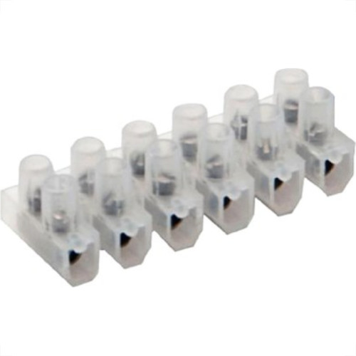Cartela Conector Barra Brasfort Plastico 6 Polos 10Mm 7708