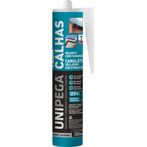 Cola Sela Calha Unipega Aluminio  280G