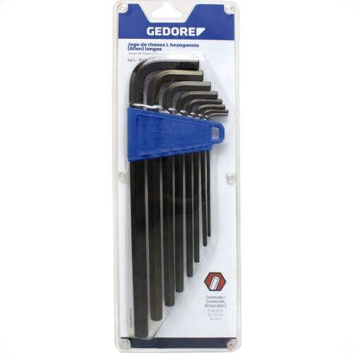 Chave Allen Gedore 1/16''A 3/8'' 09 Pecas 12354