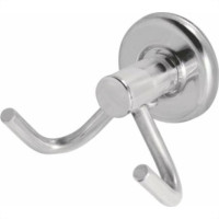 Acessorio Wc Clarainox Aco Cabide Duplo Cromado 25017
