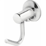 Acessorio Wc Clarainox Aco Cabide Simples Cromado 25022