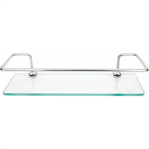 Acessorio Wc Clarainox Aco Porta Shampoo Reto Cromado 55008