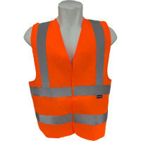 Colete Para Sinalizacao Brasfort 4 Linhas Laranja G 9099