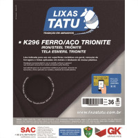 Lixa Ferro Tatu 36 K29600360050 - Kit C/50 