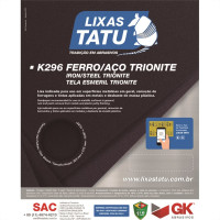 Lixa Ferro Tatu 40 K29600400050 - Kit C/50 