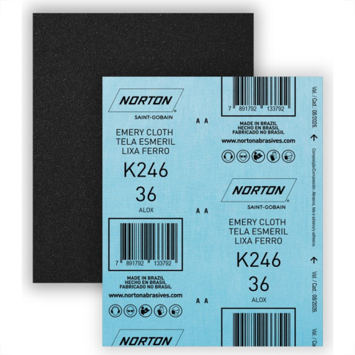 Lixa Ferro Norton 36 K246  - Kit C/25 