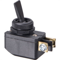 Chave Margirius Cs301Dafb2 Liga/Desliga Unipolar Preta Pa000126 - Kit C/10 