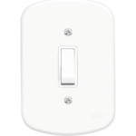 Conjunto Fame 4X2 Branco Com Placa 1Paralelo 