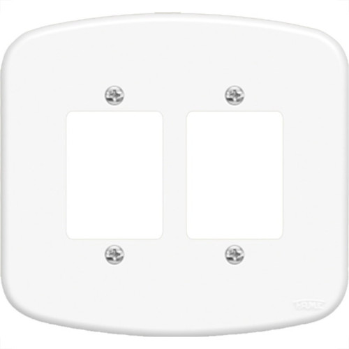 Placa Fame''Blanc''4X4 (3 Saidas+3 Saidas) 