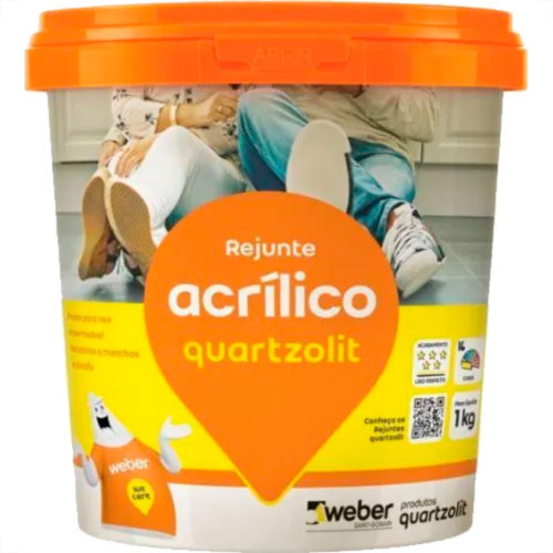 Quartzolit Rejunte Quartz Acr. Marrom Cafe 1Kg