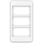 Margirius Placa P/Condulete 3P C/Sup Sleek Br