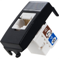 Margirius Tomada Rj45 Cat5E Sleek Ebony