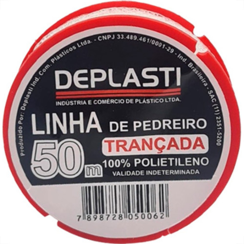 Deplasti Linha P/Ped. C/ 50Mt