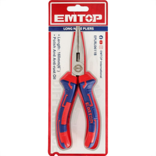 Emtop Alicate Bico 6'' Pvc