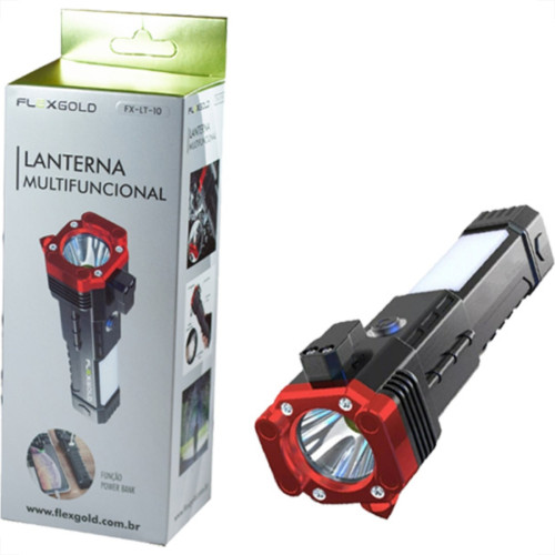 Flex Lanterna  Mult.Recarreg-Lt10