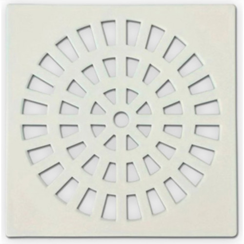 Grap Grelha Plast.Quadr.Branca 150  - Kit C/6 Un