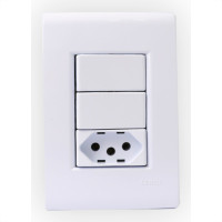 Cerge Conjunto  2 Int + Tomada 20A-7039