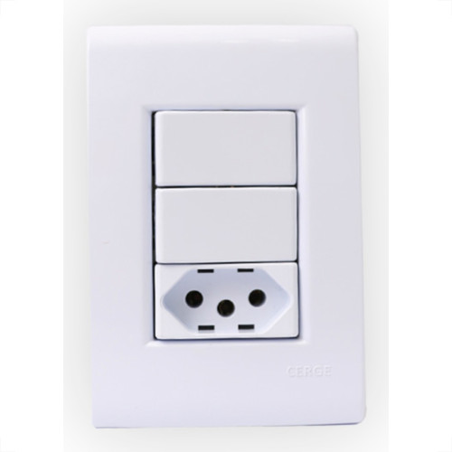 Cerge Conjunto  2 Int + Tomada 20A-7039