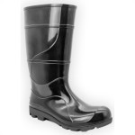 Cartom Bota Galocha Pvc Preta 300Ps Cano Longo 42